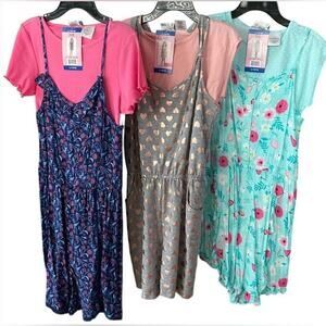 US Angels Girls Rompers Tops 3 Sets NWT